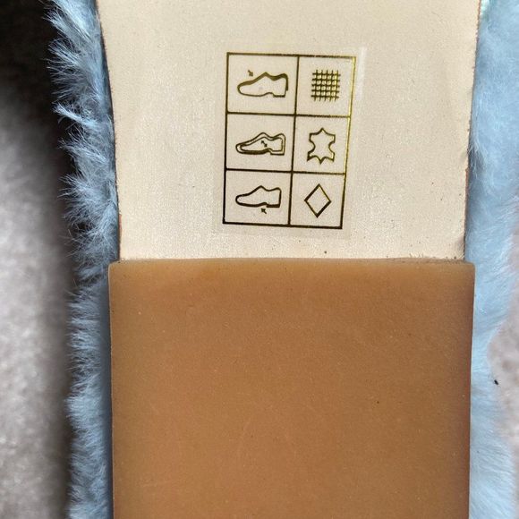 JEFFREY CAMPBELL Fascile Pearl Gemstones Plush Slide Sandals - NEW NWOB - Picture 8 of 8